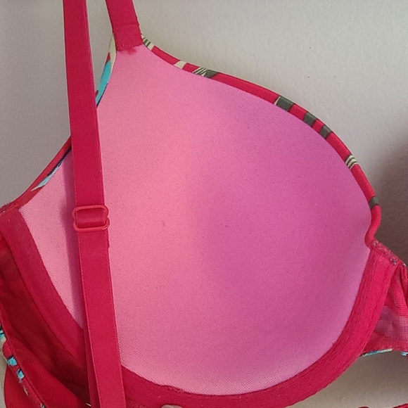 PINK lightly lined bra - Picture 3 of 3